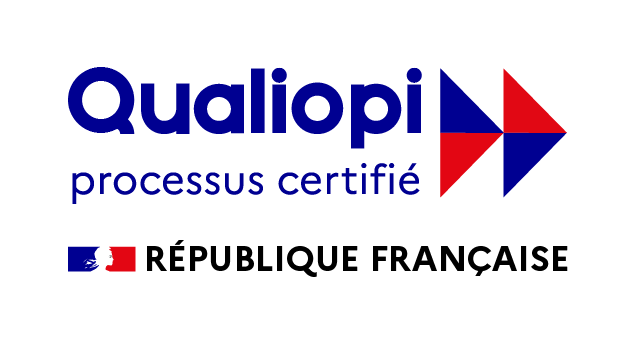 Logo Qualiopi, certification qualité des organismes de formation